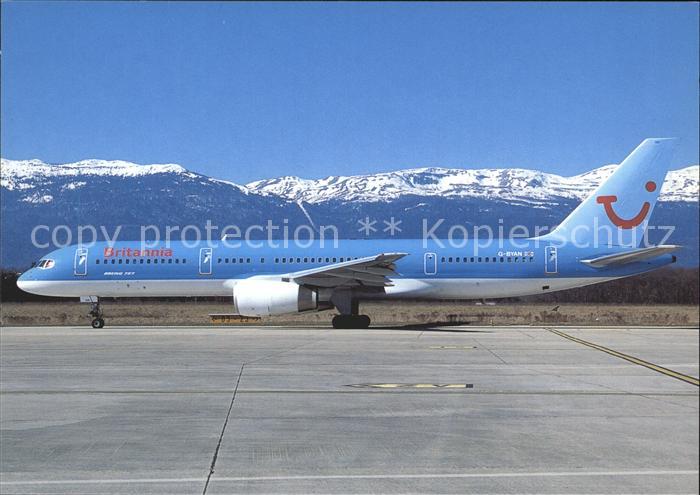 Flugzeuge Zivil Britannia Airways Boeing 757-204 G-BYAN