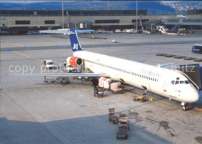 Flugzeuge Zivil SAS McDonnell Douglas MD-82 LN-RLF