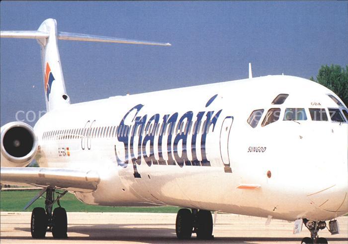 Flugzeuge Zivil Spanair MD-83
