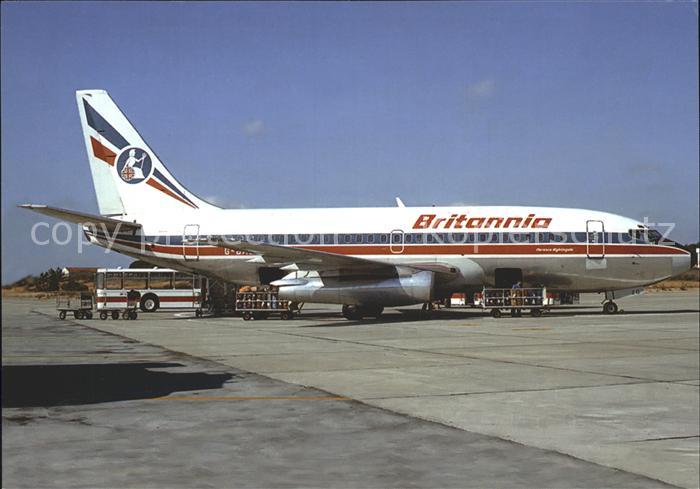 Flugzeuge Zivil Britannia B737-204ADV G-BAZG 20806