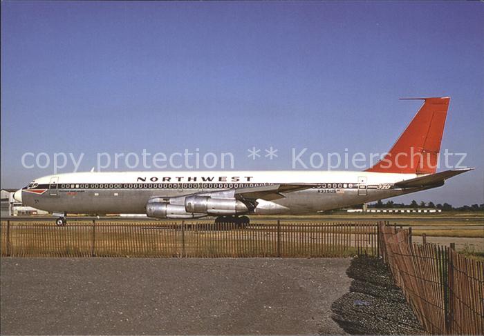 Flugzeuge Zivil Northwest Orient Airlines B707-351C N375US cn 19631/634