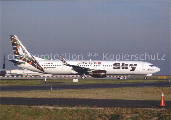 Flugzeuge Zivil Sky Boeing 737-9XER TC-SKP c/n 36087