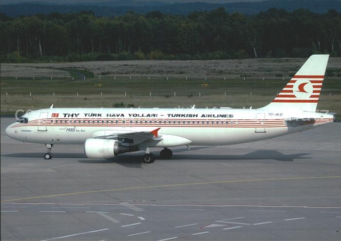 Flugzeuge Zivil Turkish Airlines TC-JLC Airbus 320-214 Cn 566