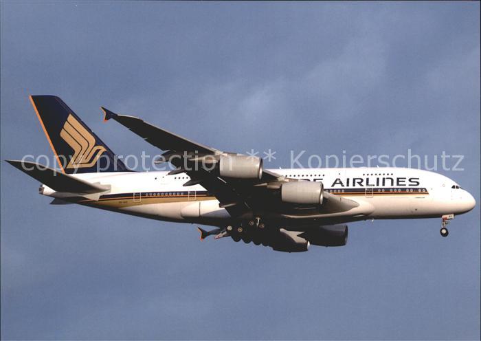 Flugzeuge Zivil Singapore Airlines Airbus 380-841 9V-SKE Cn010