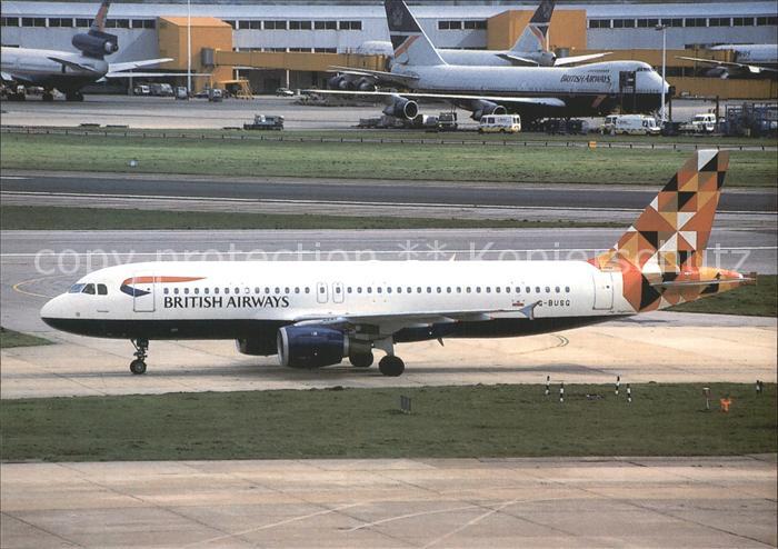 Flugzeuge Zivil British Airways Sterntaler Airbus 320-211 G-BUSG c/n 039