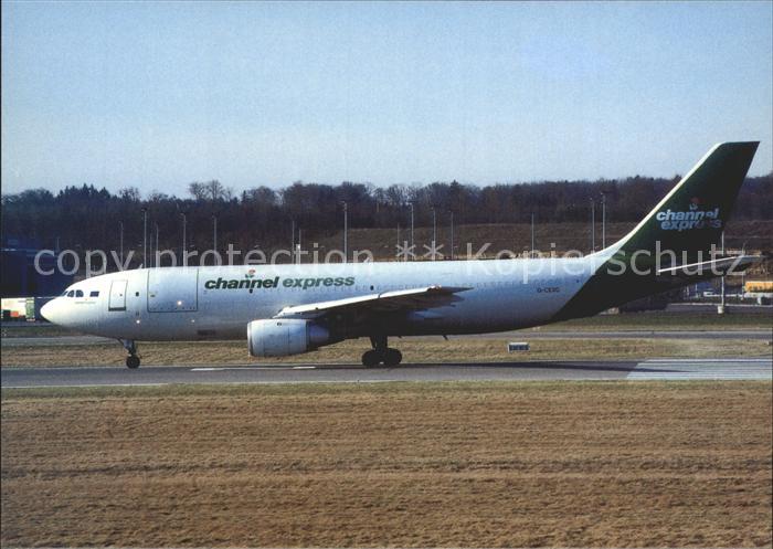Flugzeuge Zivil Channel Express Airbus 300-F4-103 G-CEXC c/n 124