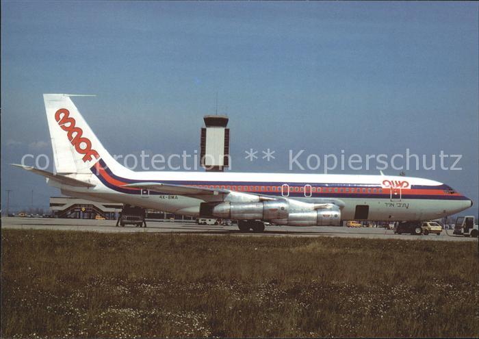 Flugzeuge Zivil Maof Airlines Boeing 720-023 4X-BMA c/n 18014/143