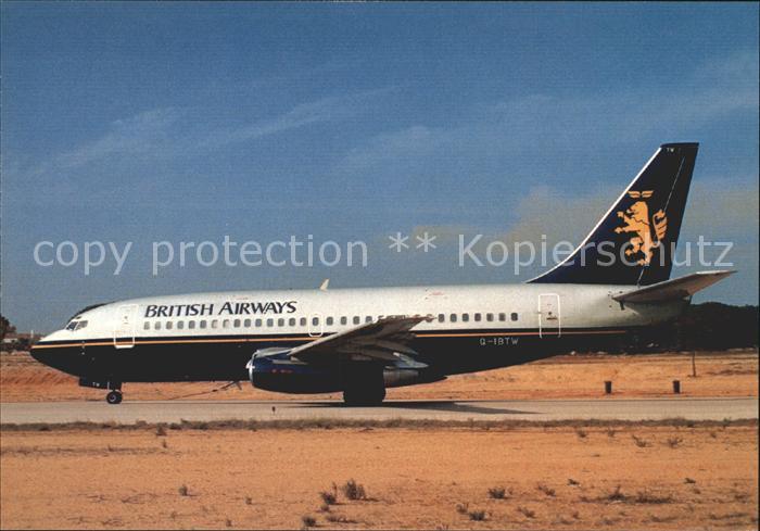 Flugzeuge Zivil British Airways B737-200 G-IBTW