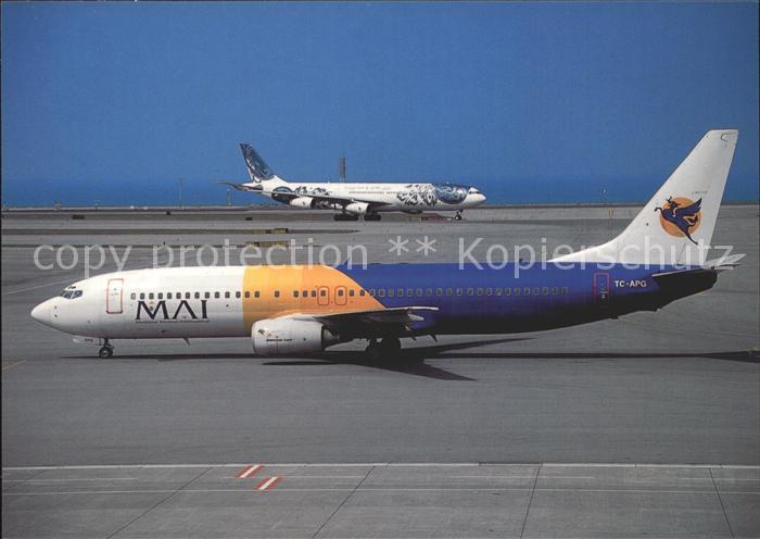 Flugzeuge Zivil Mai Myanmar B-737-800 TC-APG