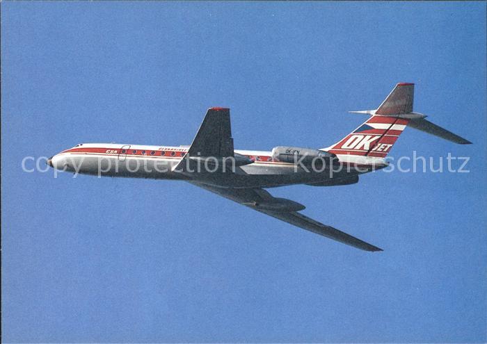 Flugzeuge Zivil CSA Tupolev Tu-134 A