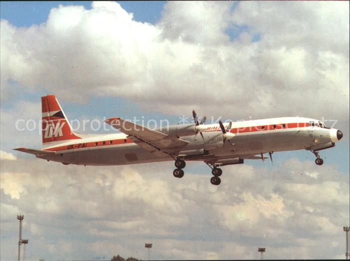 Flugzeuge Zivil CSA Czechoslovak Airlines OK-PAI Ilyushin IL-18