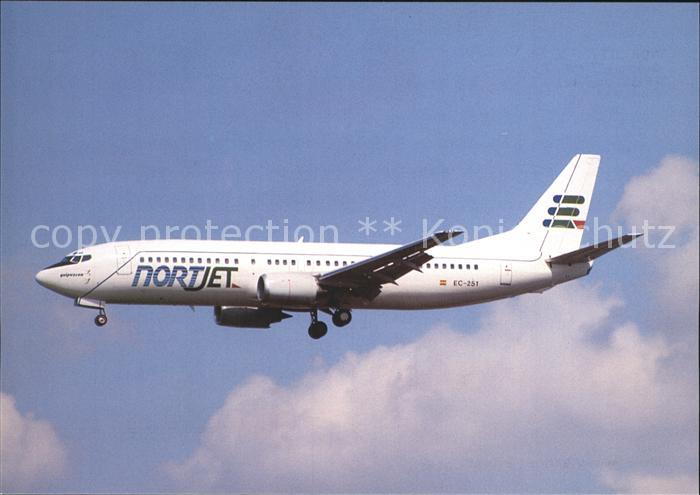 Flugzeuge Zivil Nort Jet Boeing 737-4Y0 EC-251 cn 23981