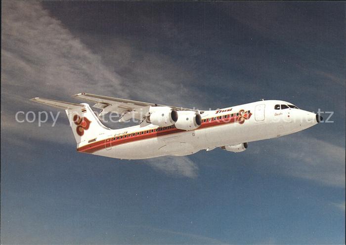 Flugzeuge Zivil Thai Airways International BAe 146-300 G-11-128 cn E3128