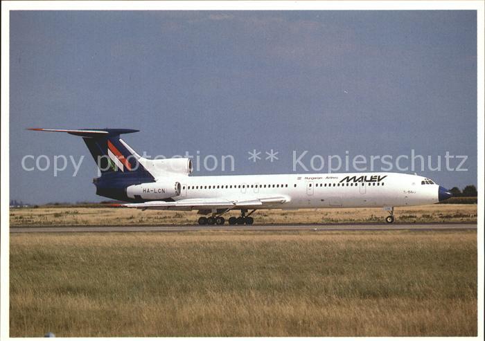 Flugzeuge Zivil Malev Tupolev 154B-2 HA-LCN cn 326
