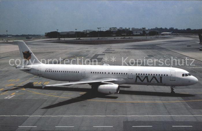 Flugzeuge Zivil MAI Myanmar Airways International A321-131 S7-RGJ c/n 604