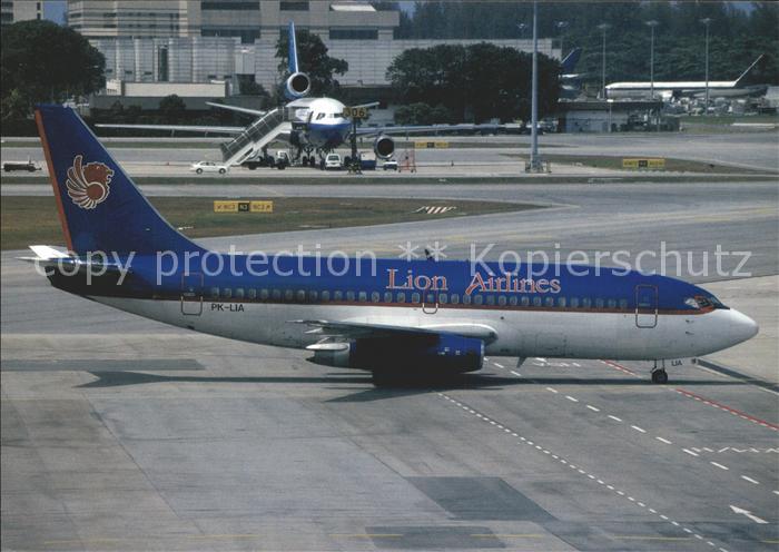Flugzeuge Zivil Lion Air Indonesia B737-2P5 PK-LIA
