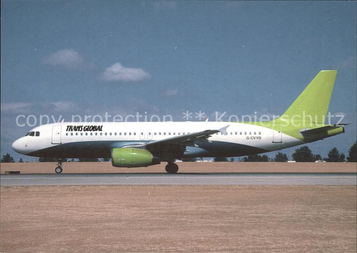Flugzeuge Zivil Trans Global Airbus 320-231 G-CVYD cn 393