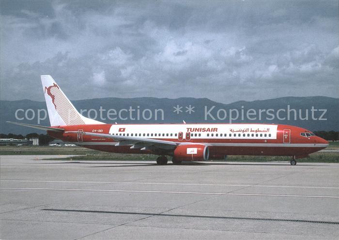 Flugzeuge Zivil Tunisair Boeing 737-85H OY-SEI cn 29445