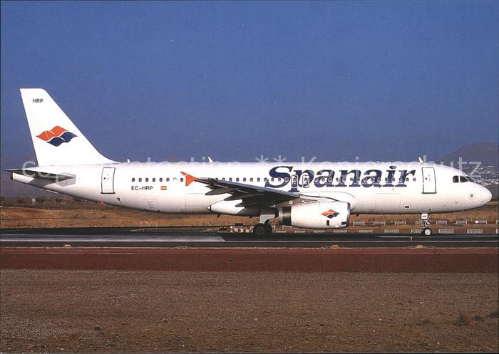Flugzeuge Zivil Spanair Airbus 320-232 EC-HRP c/n 1349