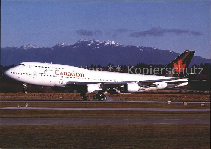 Flugzeuge Zivil Canadian Air Boeing 747-475 C-FBCA c/n 25422/912