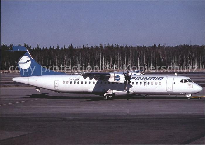 Flugzeuge Zivil Finnair Aerospatiale ATR72-201 OH-KRK c/n 251