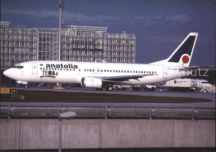 Flugzeuge Zivil Air Anatolia Boeing 737-4Q8 TC-ANH c/n 25375/2598