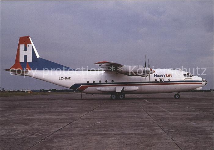 Flugzeuge Zivil Heavylift Antonov 12BP LZ-BAE c/n 40200