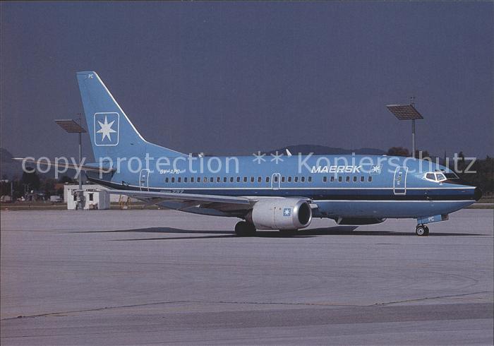 Flugzeuge Zivil Maersk Boeing 737-5L9 OY-APC c/n 28129/2823