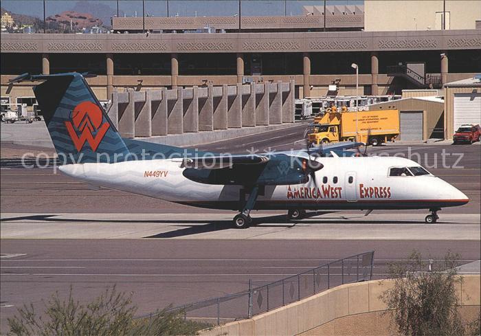 Flugzeuge Zivil Mesa Airlines De Havilland of Canada DHC-8-202 N449YV c/n 449