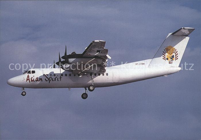 Flugzeuge Zivil Asian Spirit De Havilland of Canada DHC-7-102 RP-C2788 c/n 089