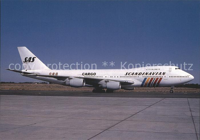 Flugzeuge Zivil SAS Scandinavian Cargo B-747-243B N517M