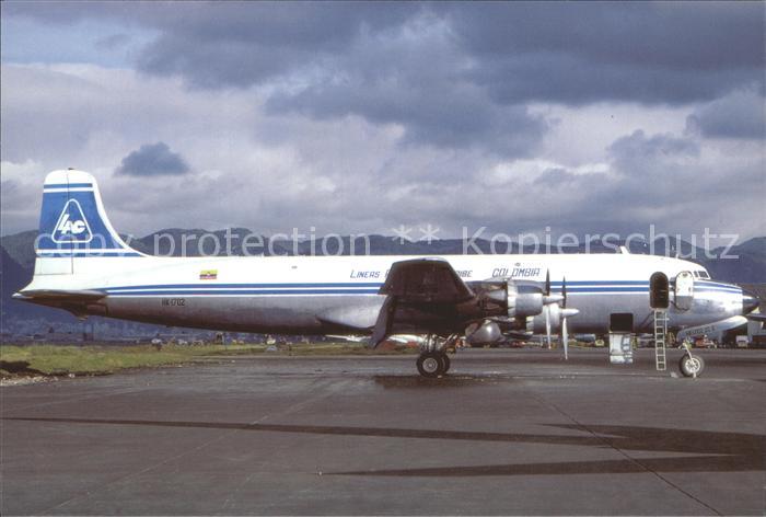 Flugzeuge Zivil LAC DC-6-A HK-1702 c/n 44670