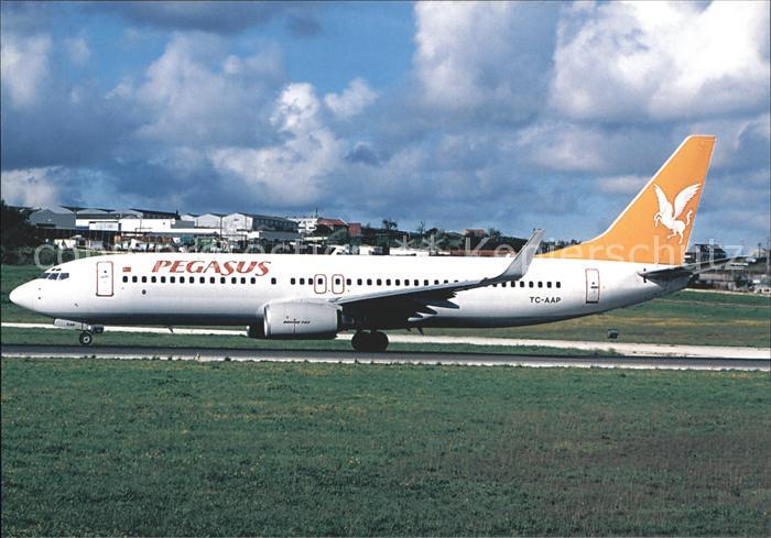 Flugzeuge Zivil Pegasus TC-AAP B-737-800