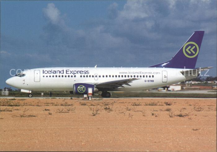 Flugzeuge Zivil Icelanc Express G-STRB B-737-300