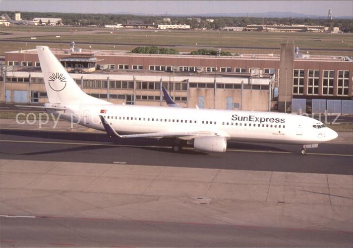 Flugzeuge Zivil Sun Express TC-SUI B-737-800 Winglets
