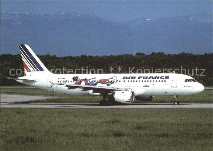 Flugzeuge Zivil Air France A320-211 F-GJVA cn 144