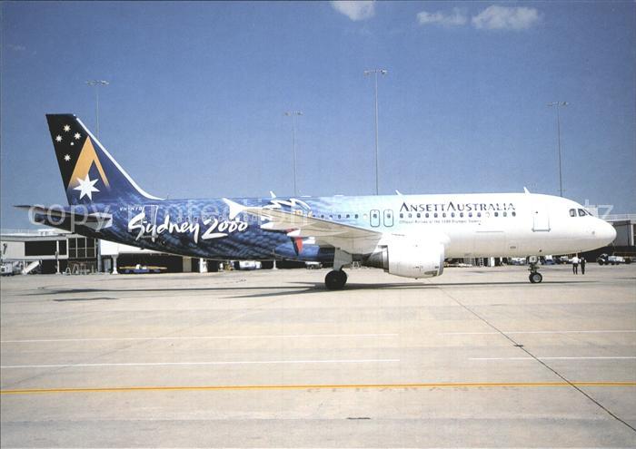 Flugzeuge Zivil Ansett Australia Airbus 320 VH-HYB c/n 0023/211