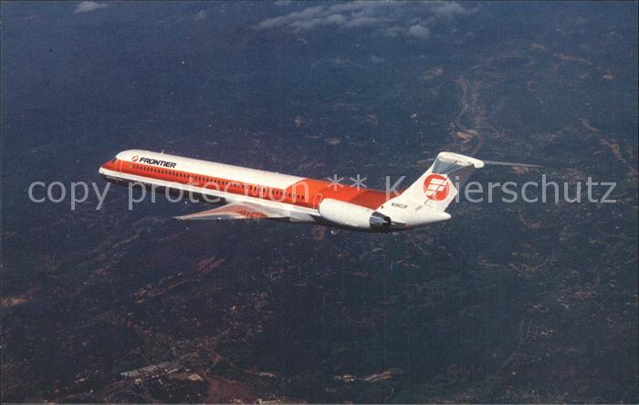 Flugzeuge Zivil Frontier McDonnell Douglas DC-9 sUPER 80