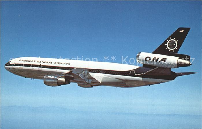 Flugzeuge Zivil ONA Overseas National Airways McDonnell Douglas DC-10-30CF