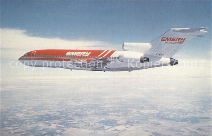 Flugzeuge Zivil Emery Worldwide Boeing 727-22C Jet Freighter