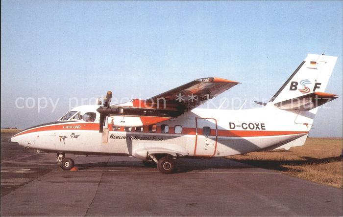 Flugzeuge Zivil Berliner Spezial Flug L-410 UVP D-COXE c/n 831106