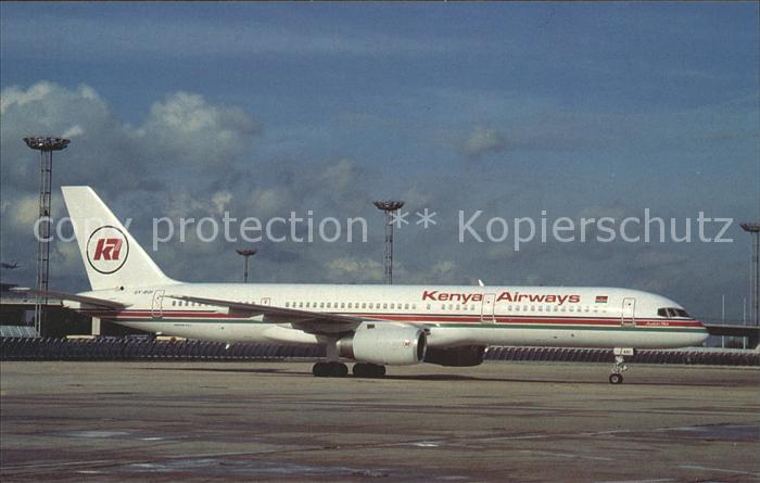 Flugzeuge Zivil Kenya Airways Boeing 757-23A 5Y-BGI MSN 24566/255