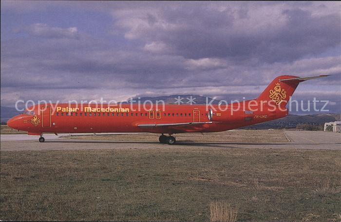 Flugzeuge Zivil Palair Maxedonian Fokker 100 c/n 11309 PH-LMZ