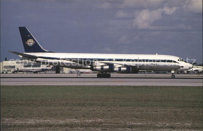 Flugzeuge Zivil BWIA McD Douglas DC-8-51F c/n 45685 HI-588CA