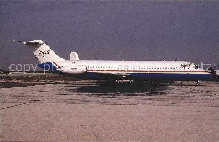 Flugzeuge Zivil Spirit Airlines McD Douglas DC-9-31 c/n 47526 N934ML