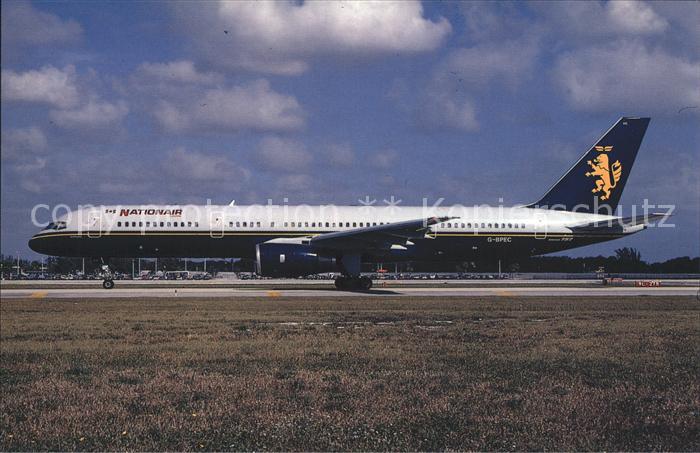 Flugzeuge Zivil Nationair Boeing 757-236 c/n 24882 G-BPEC