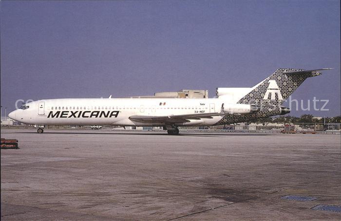 Flugzeuge Zivil Mexicana Boeing 727-264 c/n 22158 XA-MEF