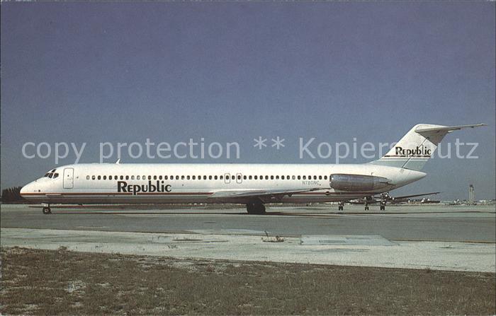 Flugzeuge Zivil Republic McDonnell Douglas DC-9-51