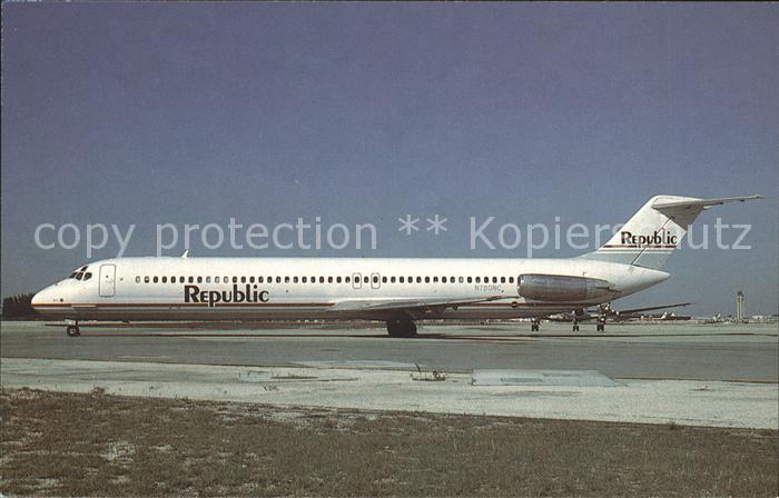 Flugzeuge Zivil Republic McDonnell Douglas DC-9-51
