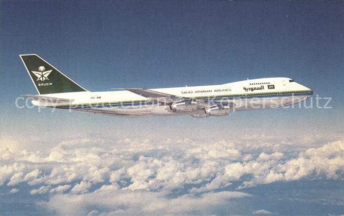 Flugzeuge Zivil SAUDIA Boeing 747-168B
